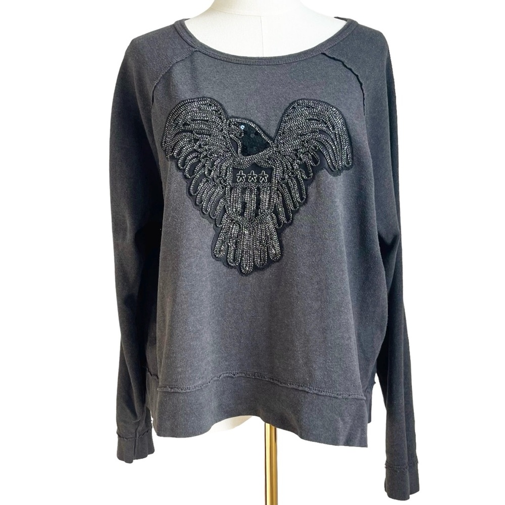 Denim & Supply Vintage Ralph Lauren Eagle Embellish Sequin